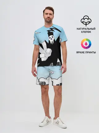 Мужской костюм с шортами / Soul Eater - Shinigami