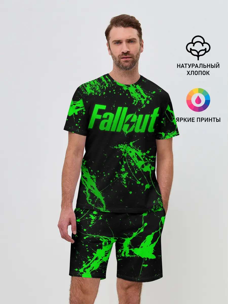 Мужской костюм с шортами / Токсический Fallout 2