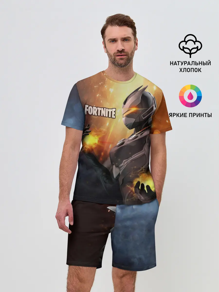 Мужской костюм с шортами / FORTNITE