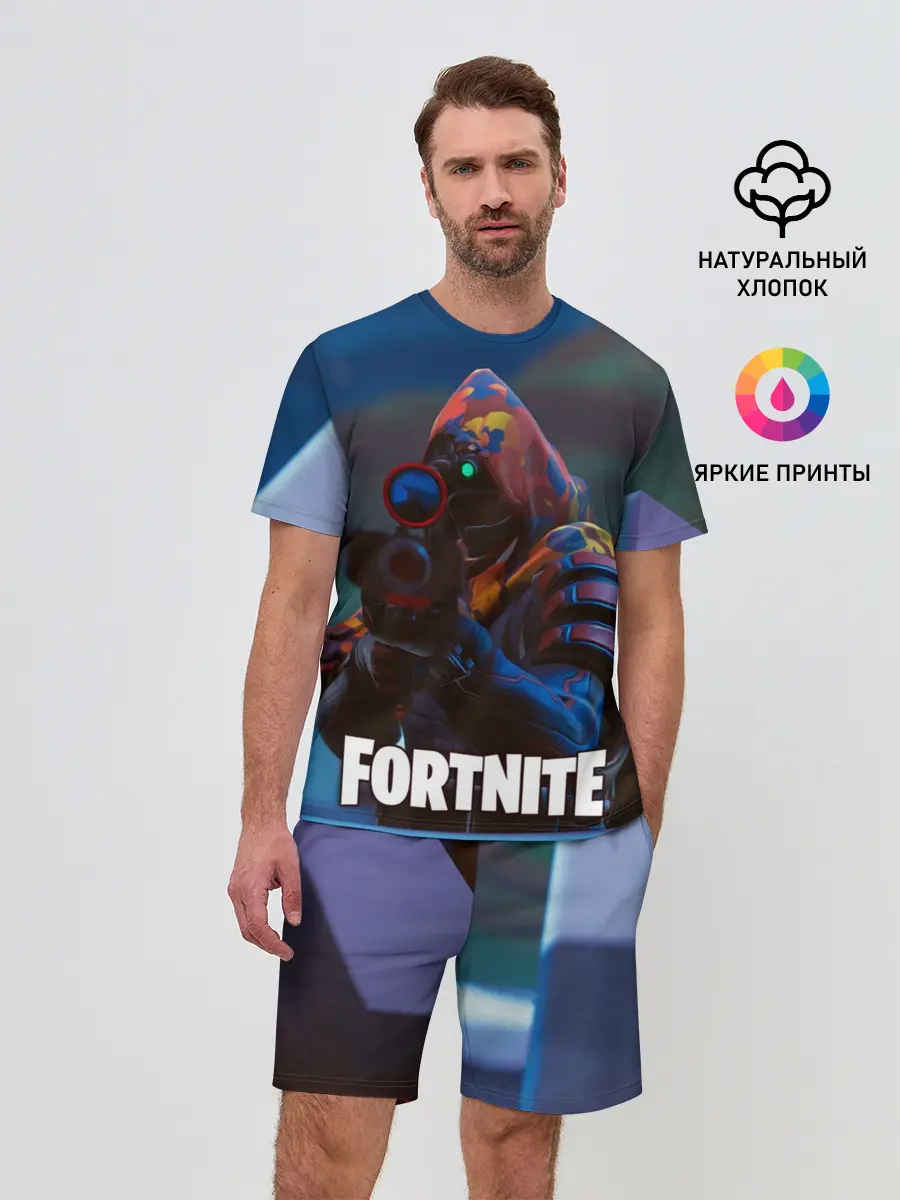 Мужской костюм с шортами / FORTNITE