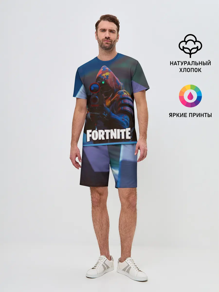 Мужской костюм с шортами / FORTNITE