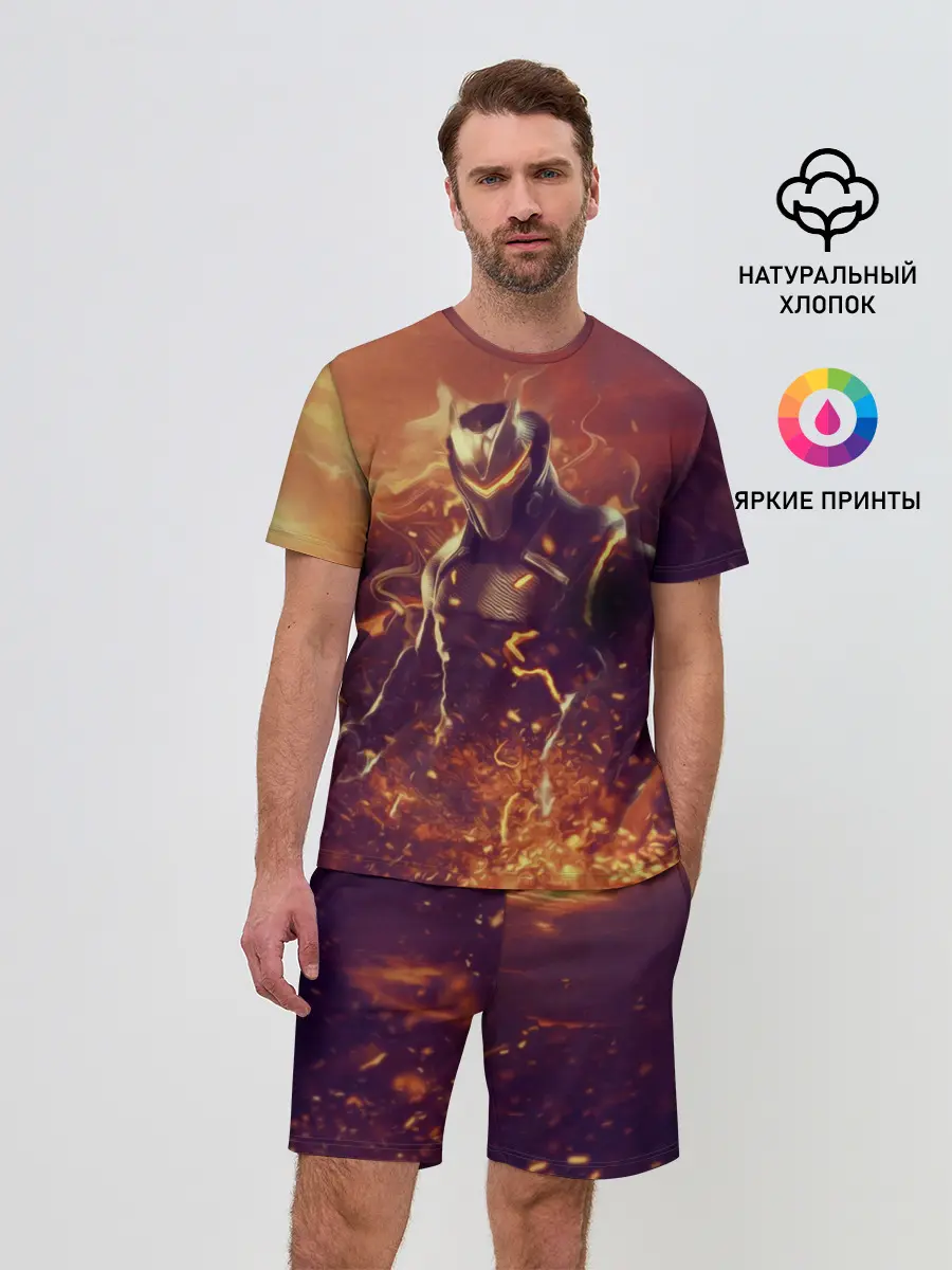 Мужской костюм с шортами / FORTNITE