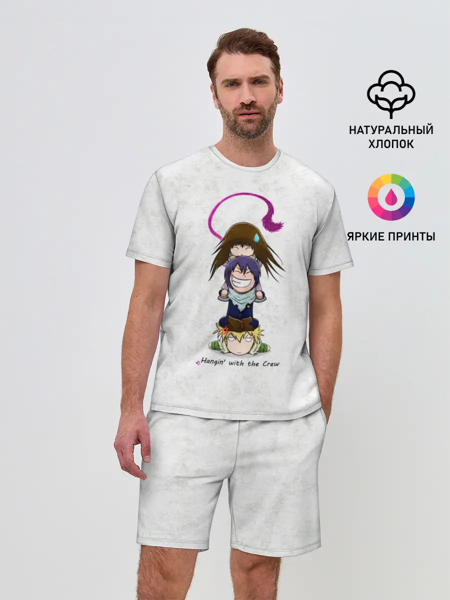 Мужской костюм с шортами / Милашные Ято, Юкинэ и Хиёри