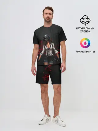 Мужской костюм с шортами / PUBG Girl