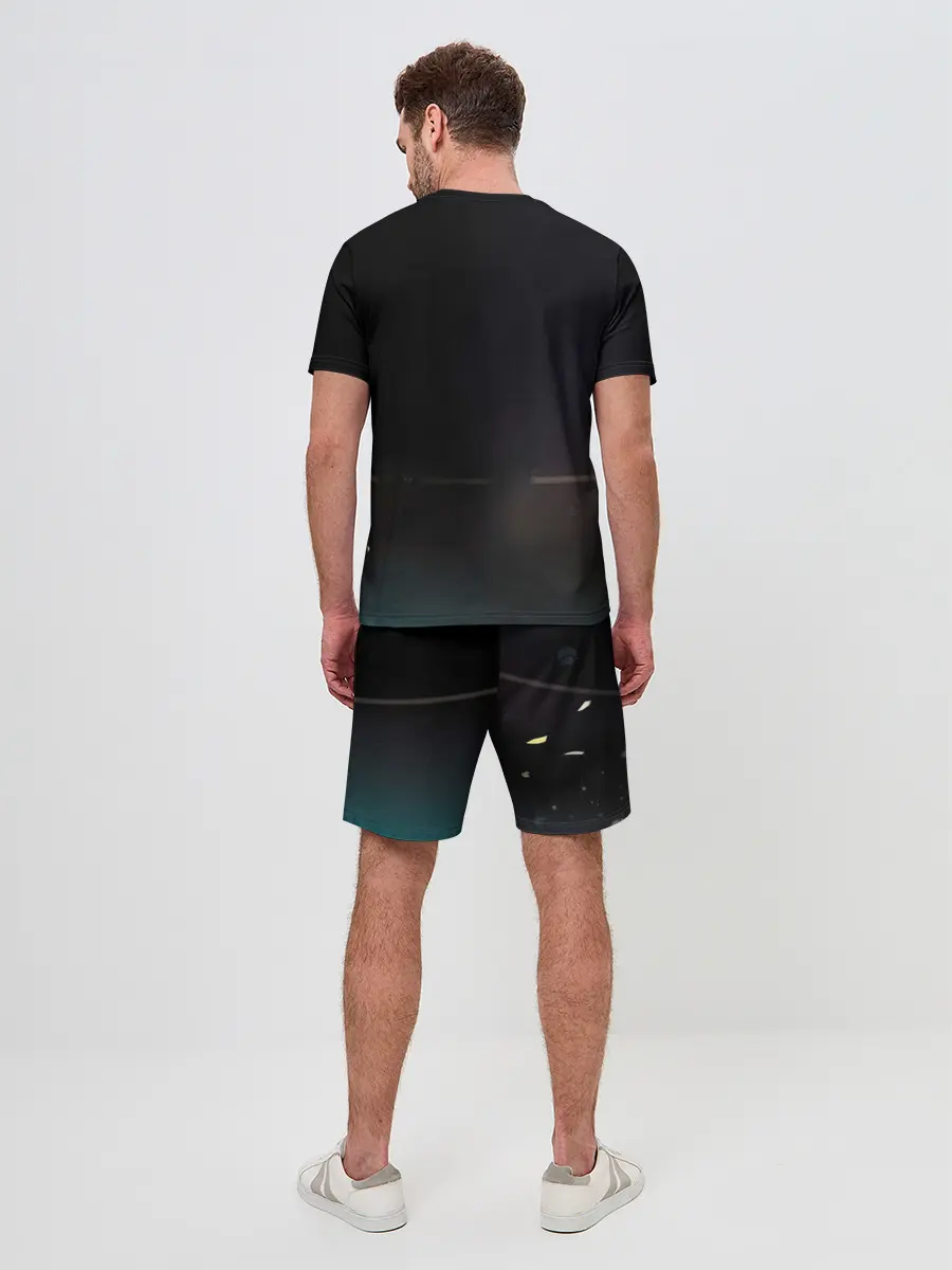 Мужской костюм с шортами / Аниме Слизь