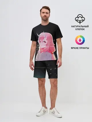 Мужской костюм с шортами / Аниме Слизь