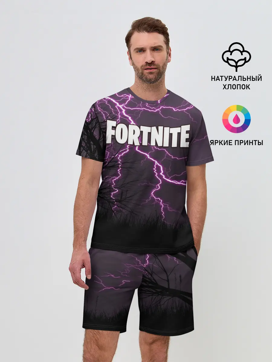 Мужской костюм с шортами / FORTNITE
