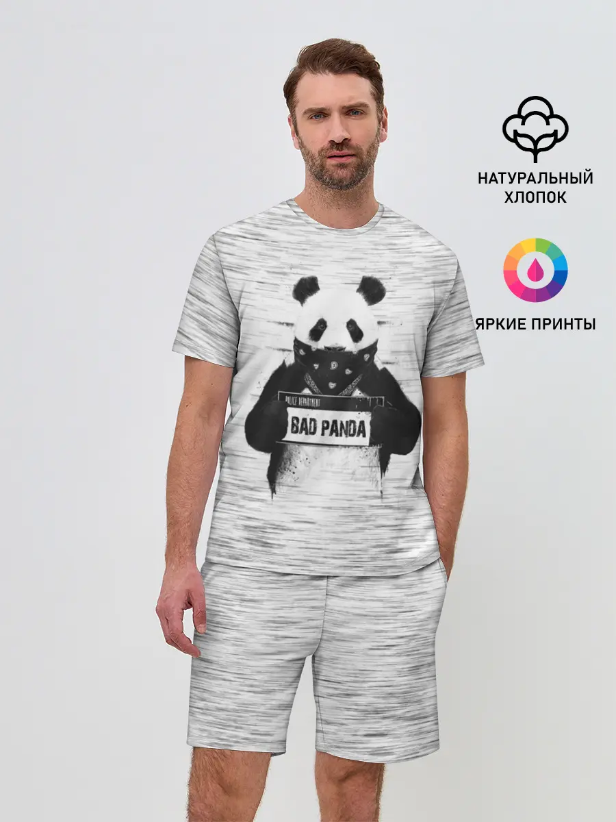 Мужской костюм с шортами / BAD PANDA