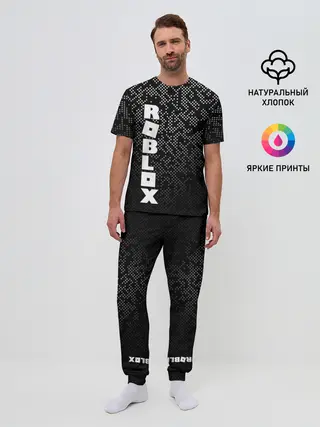 Мужская пижама с брюками / Roblox