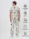 Мужская пижама с брюками / Котики.