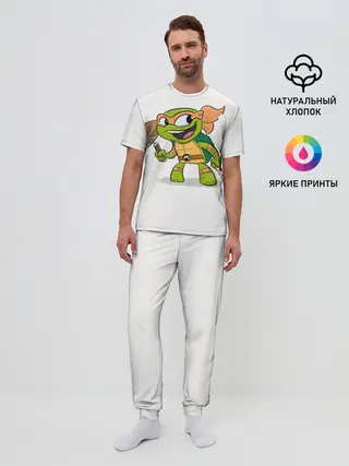 Мужская пижама с брюками / ЧЕРЕПАШКИ МУТАНТЫ НИНДЗЯ