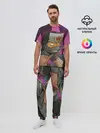 Мужская пижама с брюками / ЧЕРЕПАШКА В УШАНКЕ НИНДЗЯ