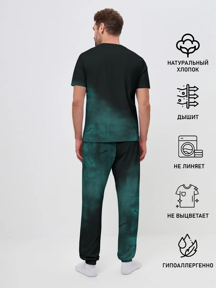 Мужская пижама с брюками / Biohazard