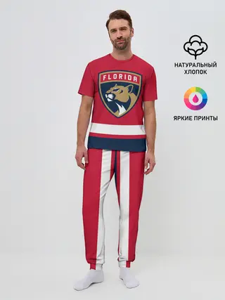 Мужская пижама с брюками / Флорида Пантерз