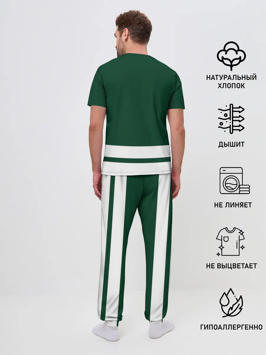 Мужская пижама с брюками / Миннесота Уайлд