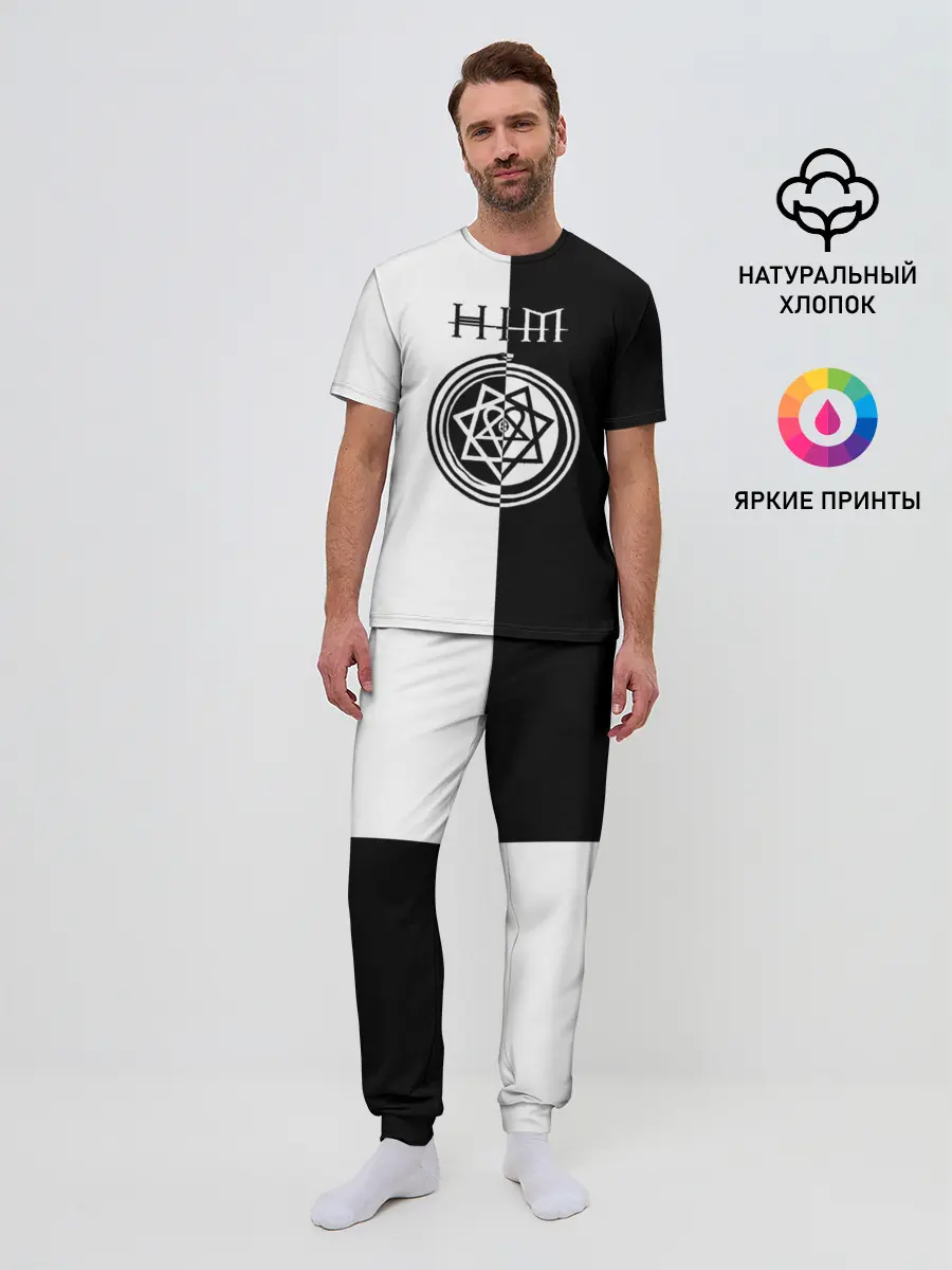 Мужская пижама с брюками / HIM