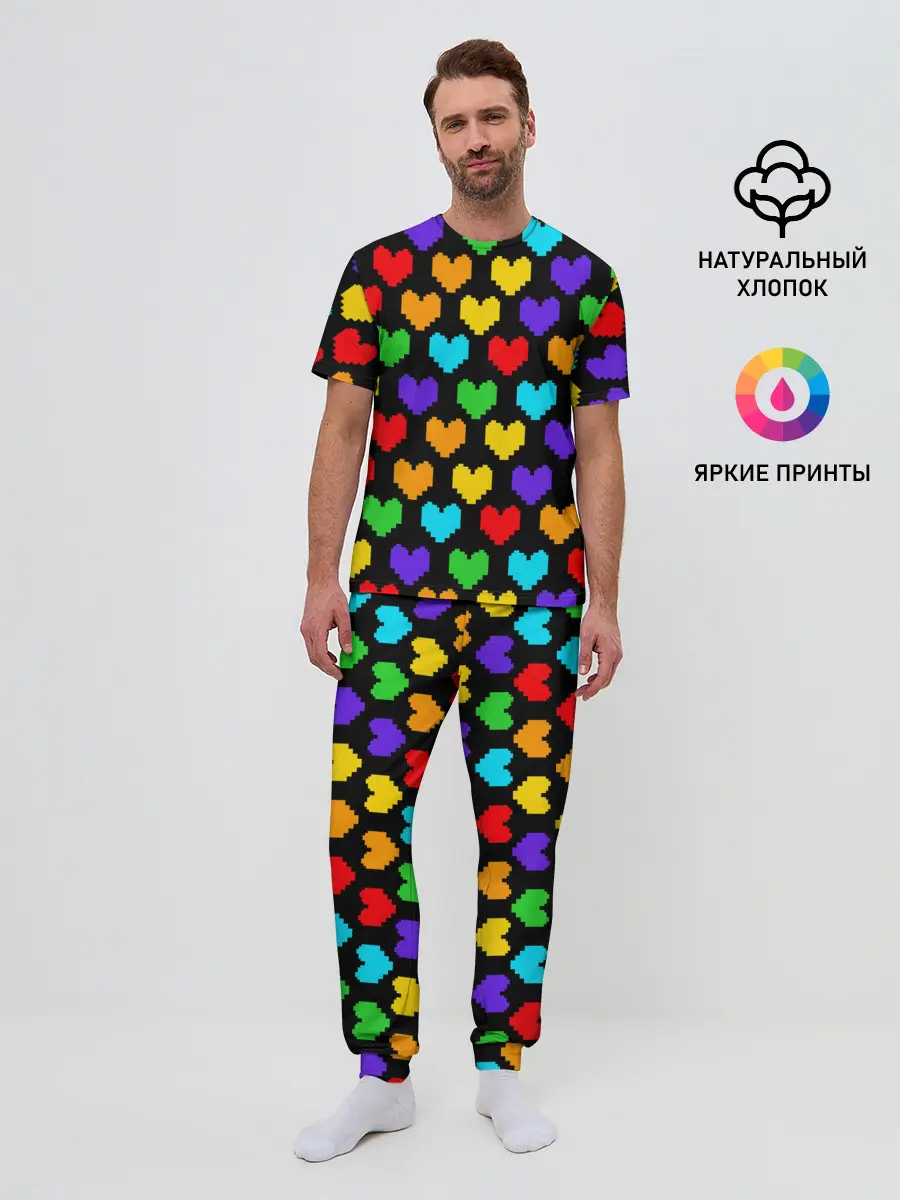 Мужская пижама с брюками / UNDERTALE HEART