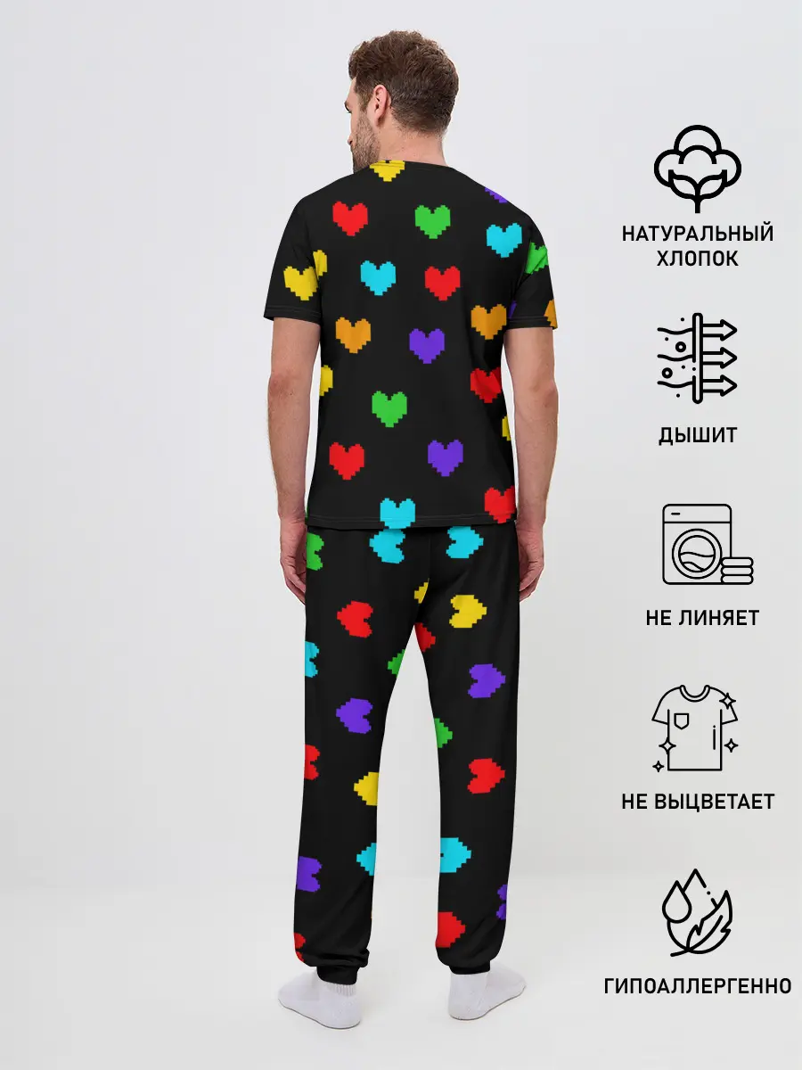 Мужская пижама с брюками / UNDERTALE HEART