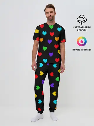 Мужская пижама с брюками / UNDERTALE HEART