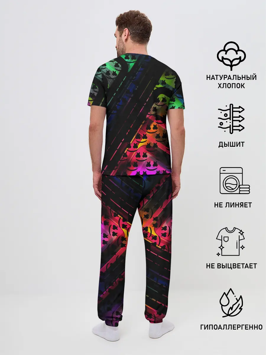 Мужская пижама с брюками / MARSMELLO GRADIENT