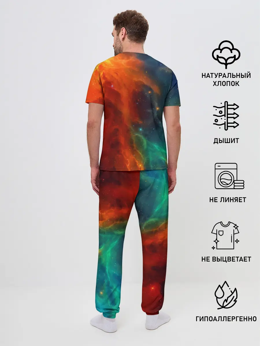 Мужская пижама с брюками / NASA