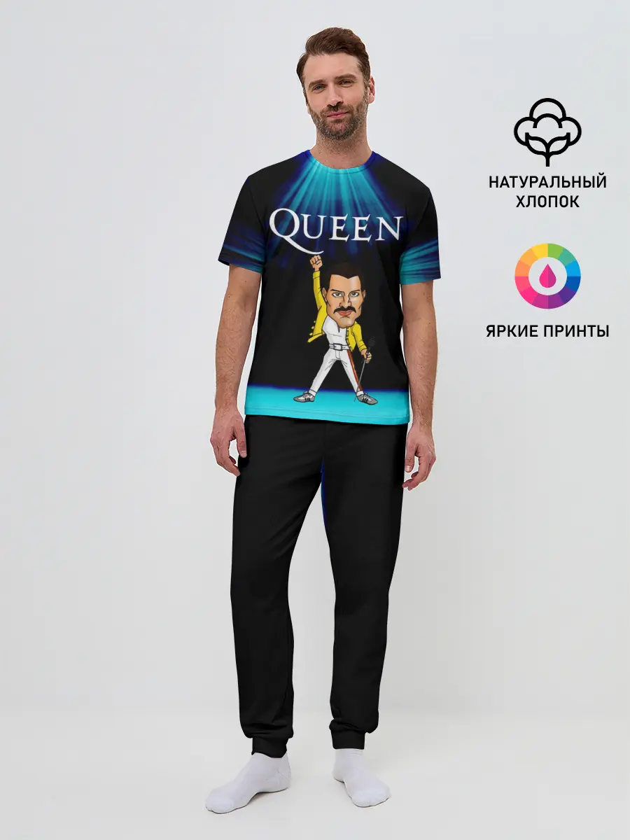 Мужская пижама с брюками / Фреди Меркури