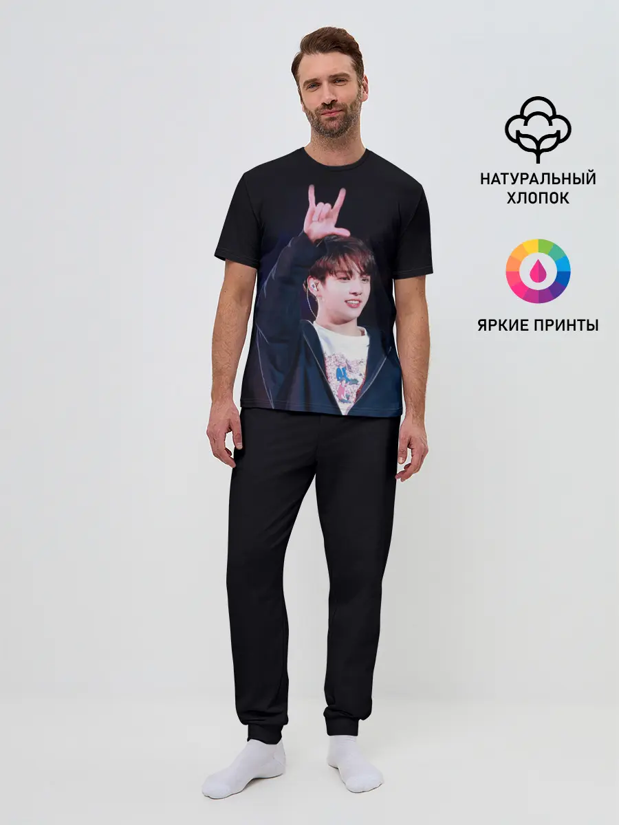 Мужская пижама с брюками / BTS
