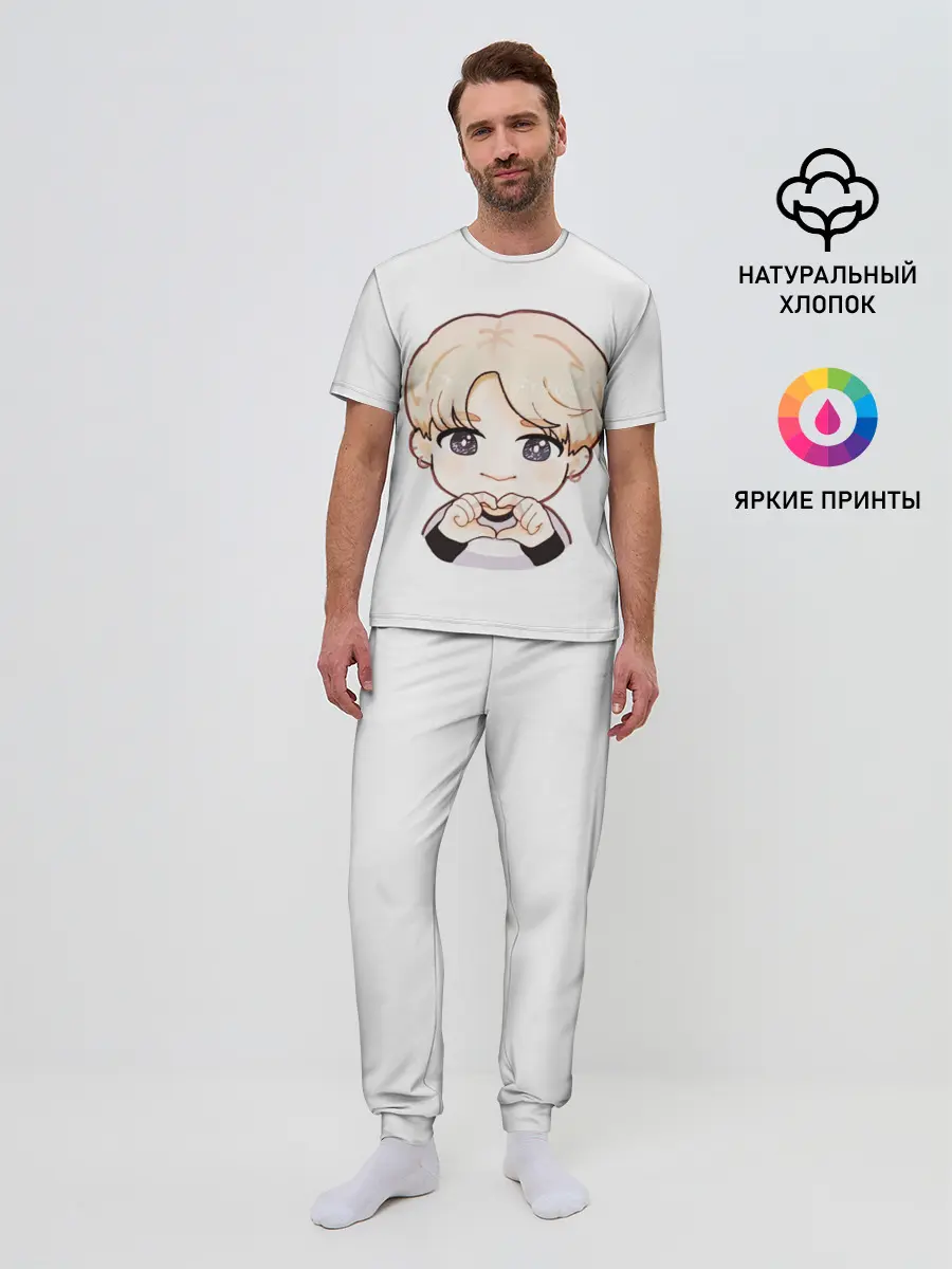 Мужская пижама с брюками / BTS