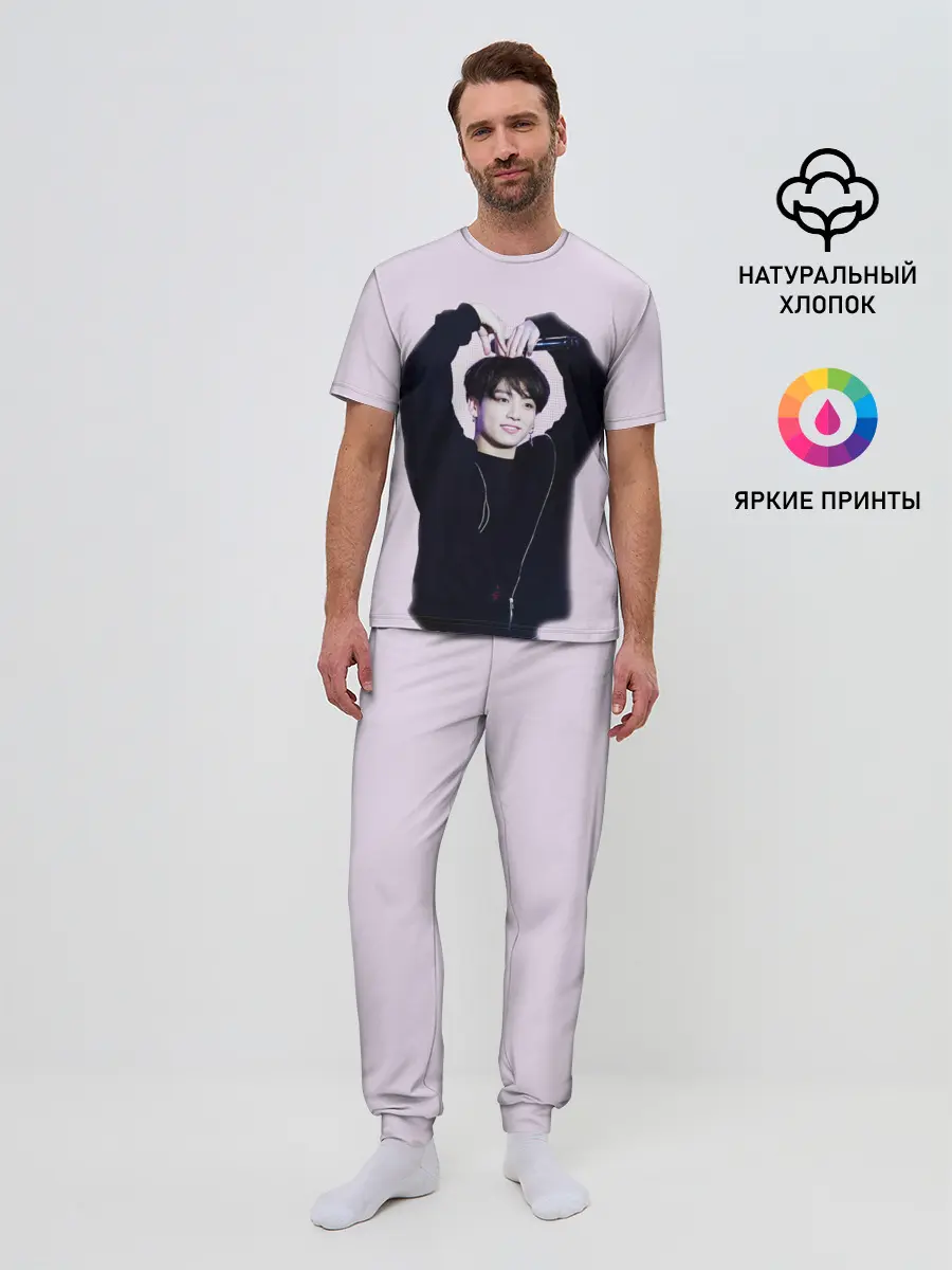 Мужская пижама с брюками / BTS