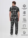 Мужская пижама с брюками / BTS