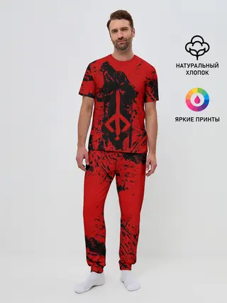 Мужская пижама с брюками / BLOODBORNE