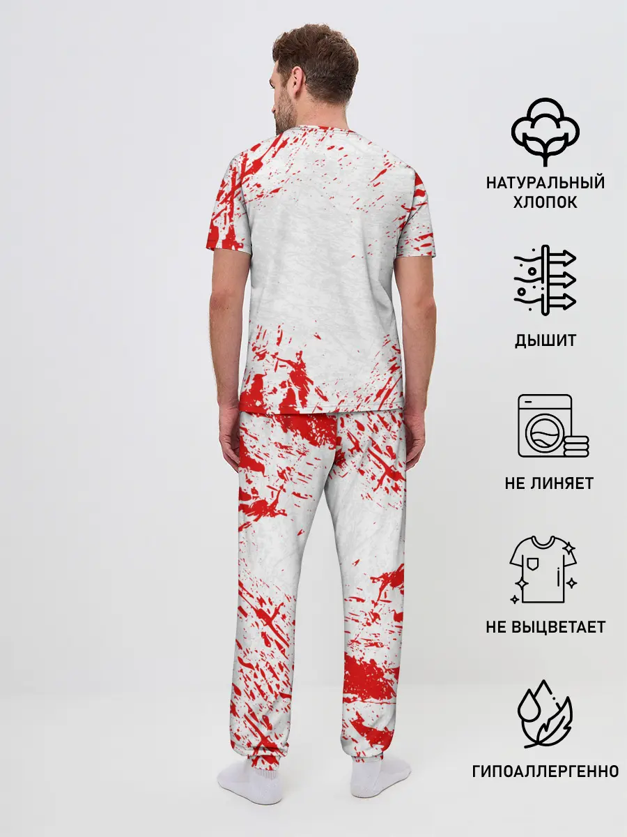 Мужская пижама с брюками / BLOODBORNE
