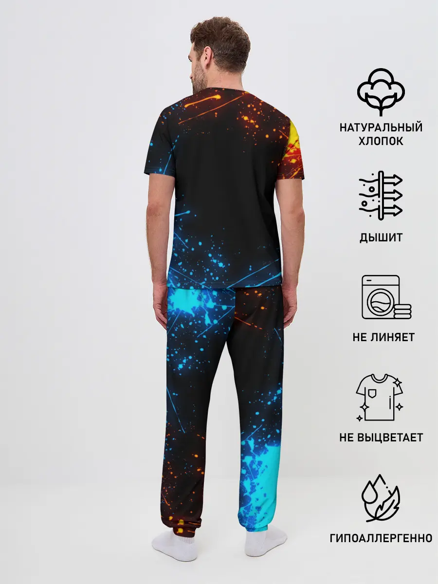 Мужская пижама с брюками / PORTAL 2 | ПОРТАЛ 2