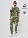 Мужская пижама с брюками / Пограничные Войска камуфляж