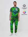 Мужская пижама с брюками / ПСИХОДЕЛИЯ ЛЕСА