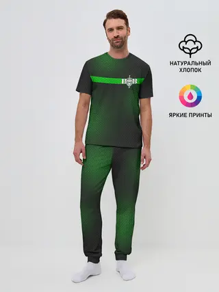 Мужская пижама с брюками / Пограничные Войска