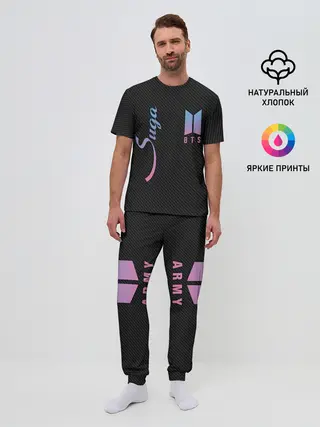 Мужская пижама с брюками / BTS Suga