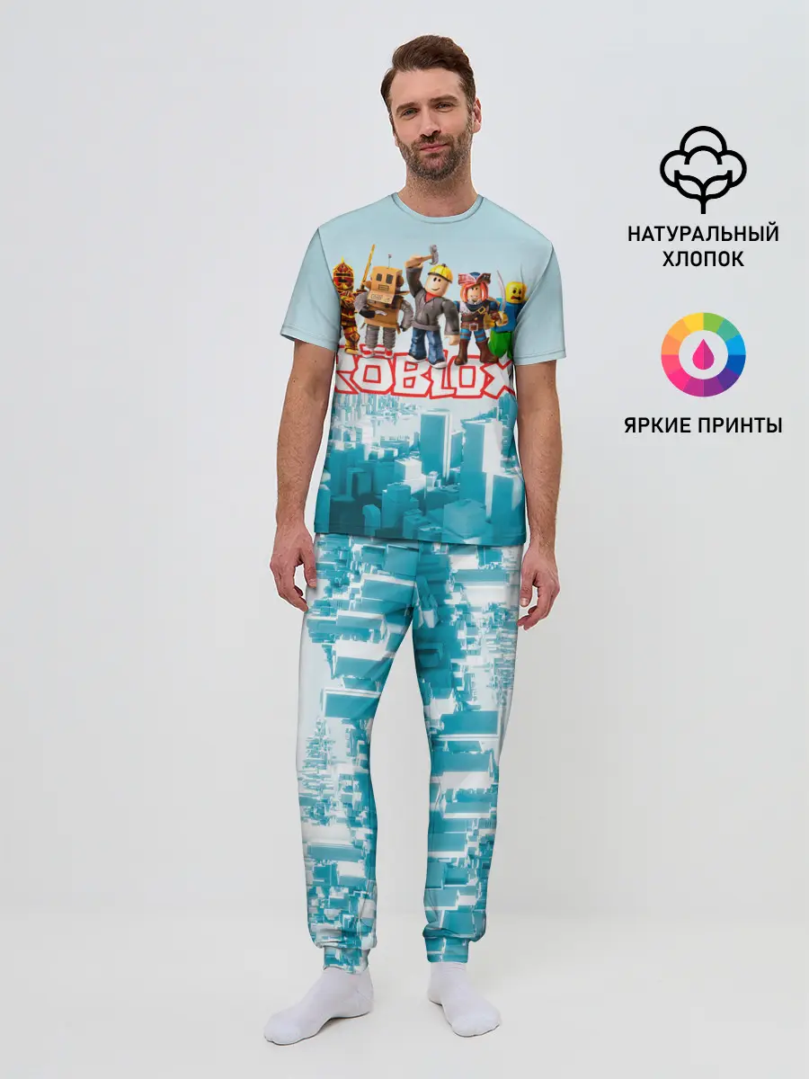 Мужская пижама с брюками / ROBLOX [5]