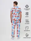 Мужская пижама с брюками / РОССИЯ УЗОР