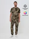 Мужская пижама с брюками / СОВРЕМЕННЫЙ КАМУФЛЯЖ