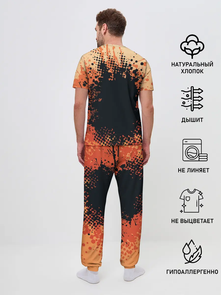 Мужская пижама с брюками / Сталин