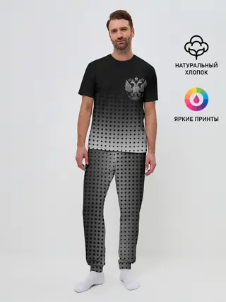 Мужская пижама с брюками / Герб