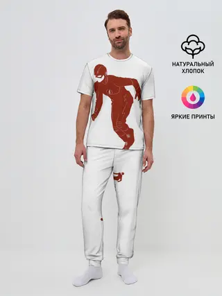 Мужская пижама с брюками / The Flash