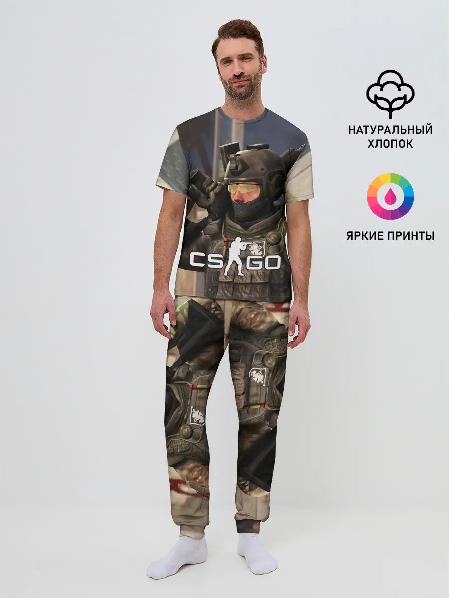 Мужская пижама с брюками / CS:GO