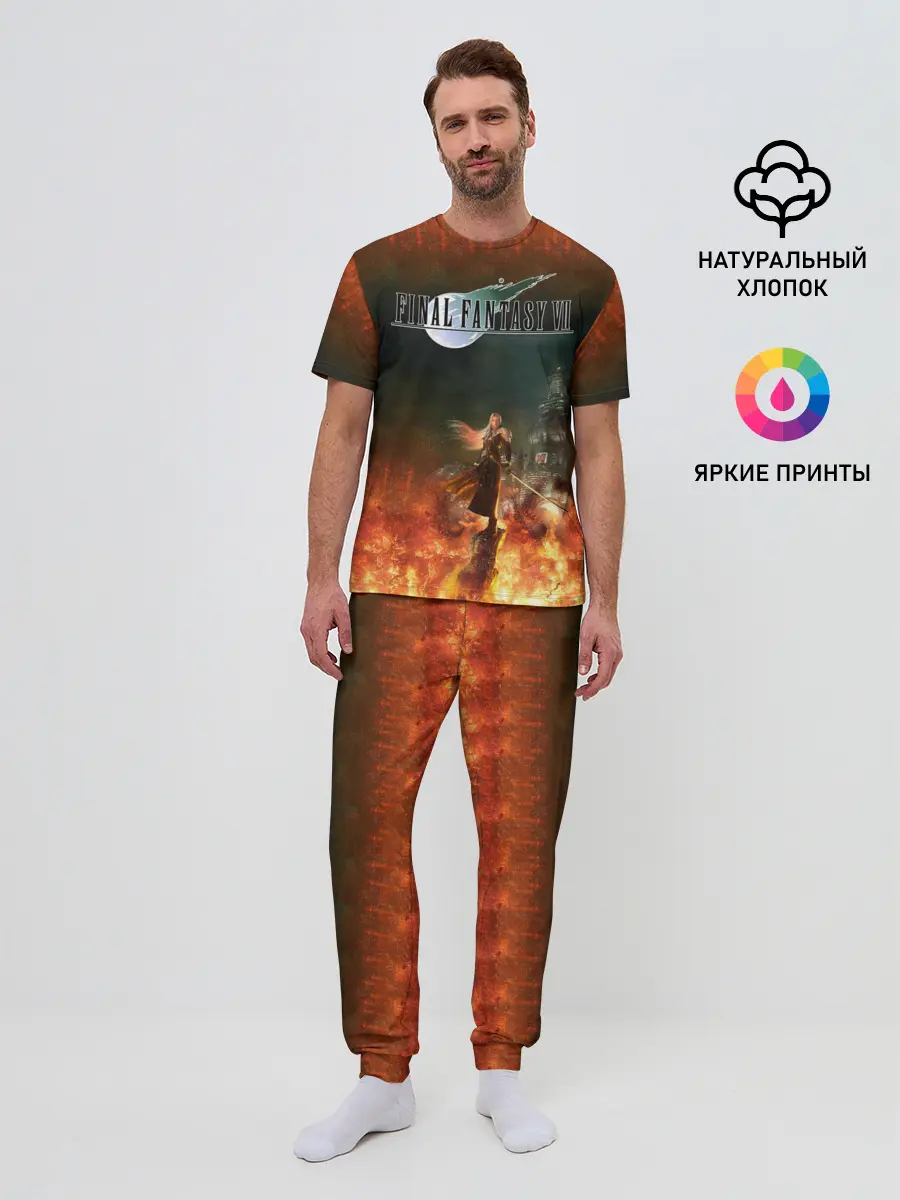 Мужская пижама с брюками / Final Fantasy VII Remake