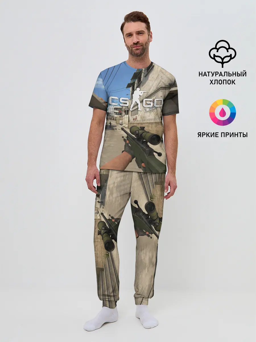 Мужская пижама с брюками / CS:GO