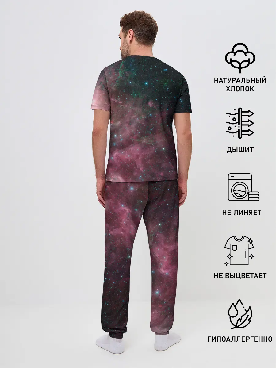 Мужская пижама с брюками / Birth and death of stars