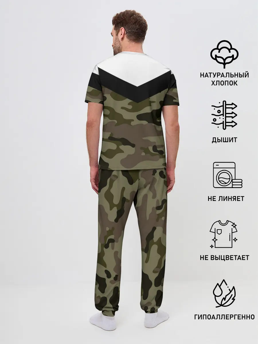 Мужская пижама с брюками / Полиция