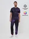Мужская пижама с брюками / Абстракция