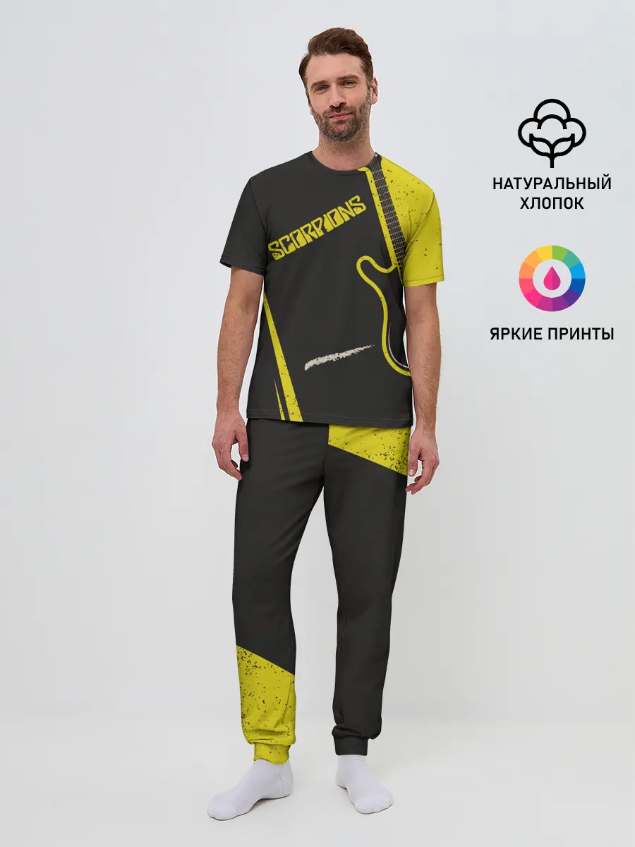 Мужская пижама с брюками / Scorpions